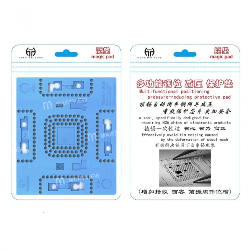 Multifunctional Positioning Pressure -Reducing Protective Pad for iPhone X Xs 11 12 Pro Fingerprint