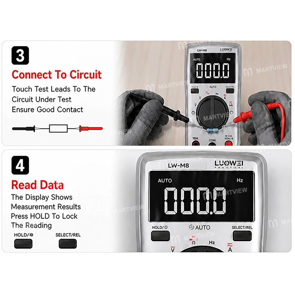 luowei lw-m8-1000v-fully-automatic-digital-multimeter-with-frequency-and-capacitance-measurement-8