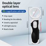 luxianzi 30x-40x-handheld-double-lenses-magnifier-with-led-lights-10