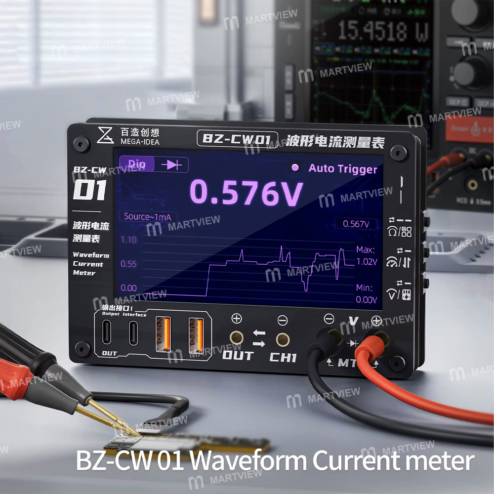 mega idea-bz-cw01-waveform-current-meter-with-waveform-detection-and-host-computer-functions-2