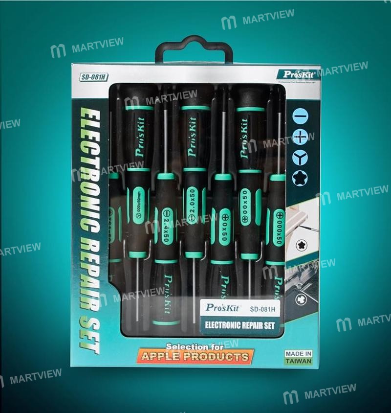 Pro'sKit SD-081H 7-in-1 Mini Multifunction Precision Cross-shaped Screwdriver Set