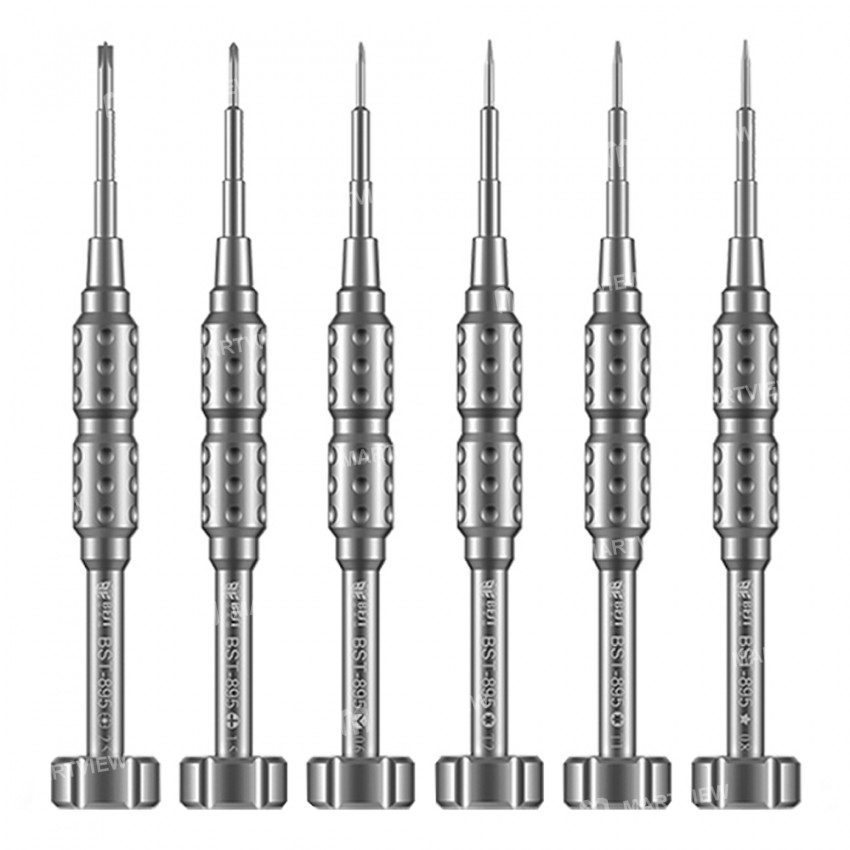 BST-895 Anti-slip Disassemble Precision Bolt Screwdriver for Mobile Phone Repair