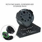 mijing sn-13-rotating-wheel-screwdriver-storage-rack-for-mobile-phone-repair-2
