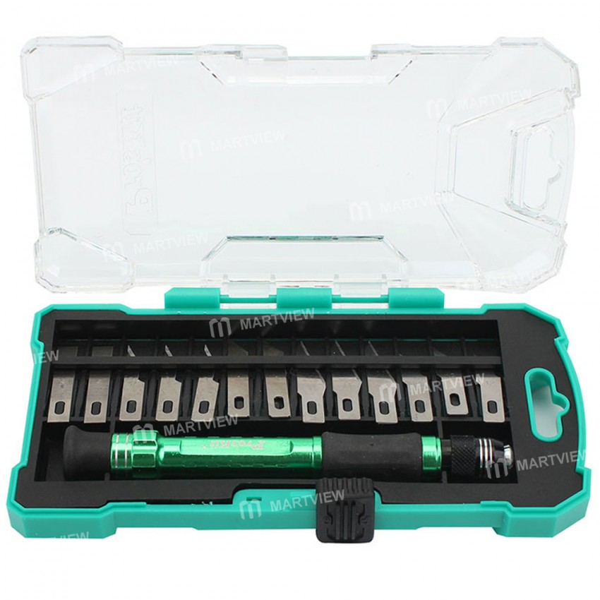 Pro'sKit PD-398 14-in-1 Multifunction PrecisionCarving Knife Set