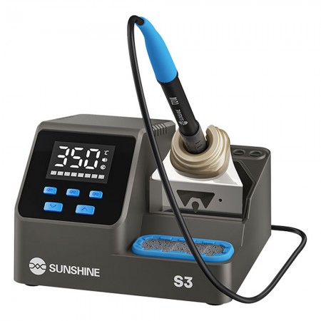 Sunshine S3 60W 3-Customizable Channels C210 Intelligent Digital Display Soldering Station
