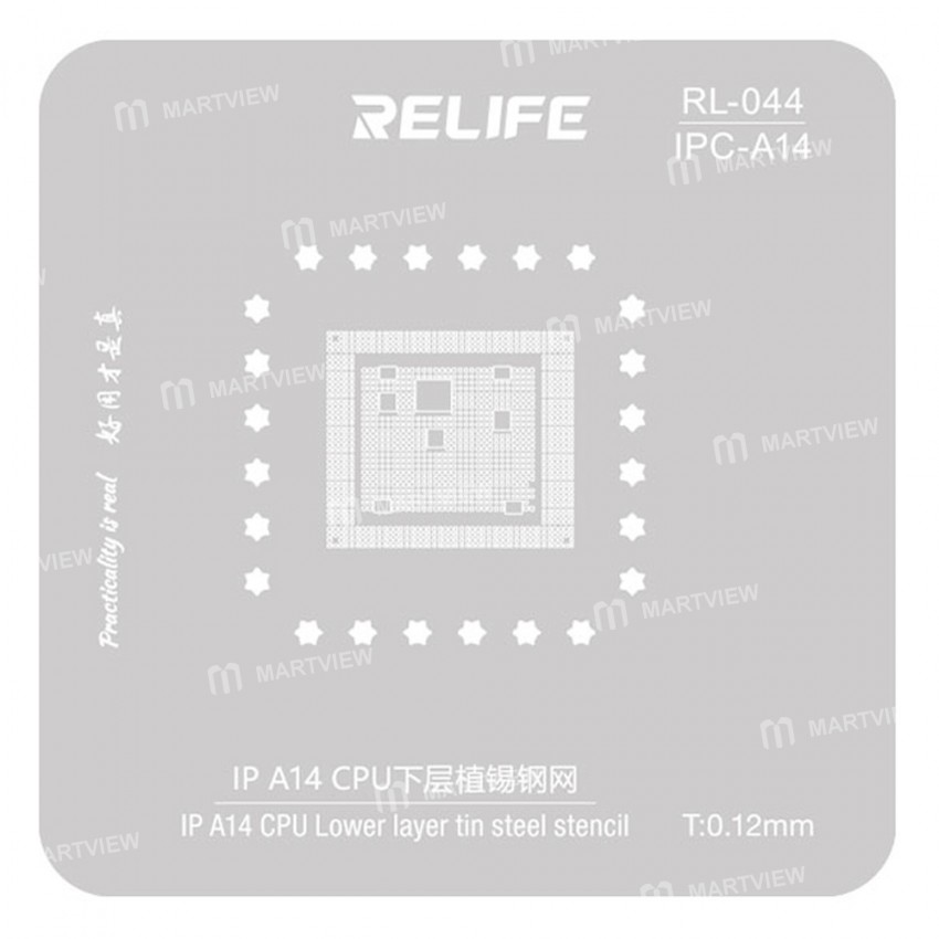 relife rl-601ma-iphone-cpu-lower-layer-tin-planting-platform-set-4