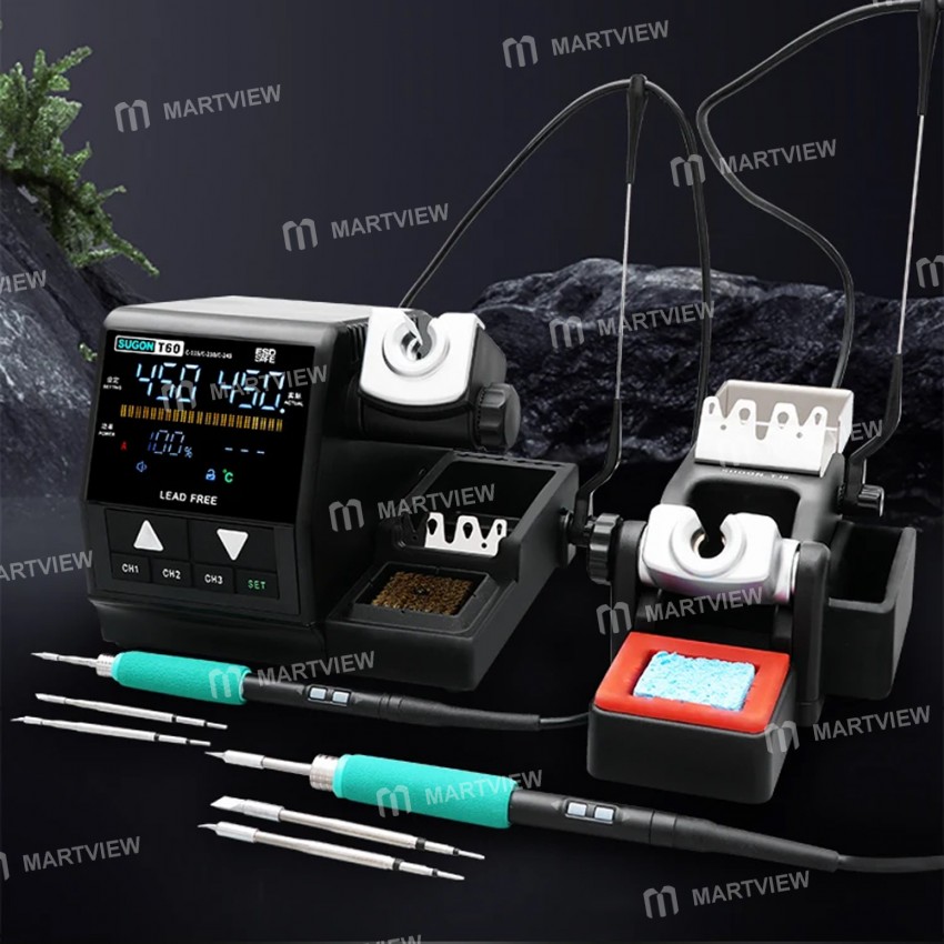 sugon t60-tj8-double-station-soldering-station-compatible-with-115-210-245-470-handle-6