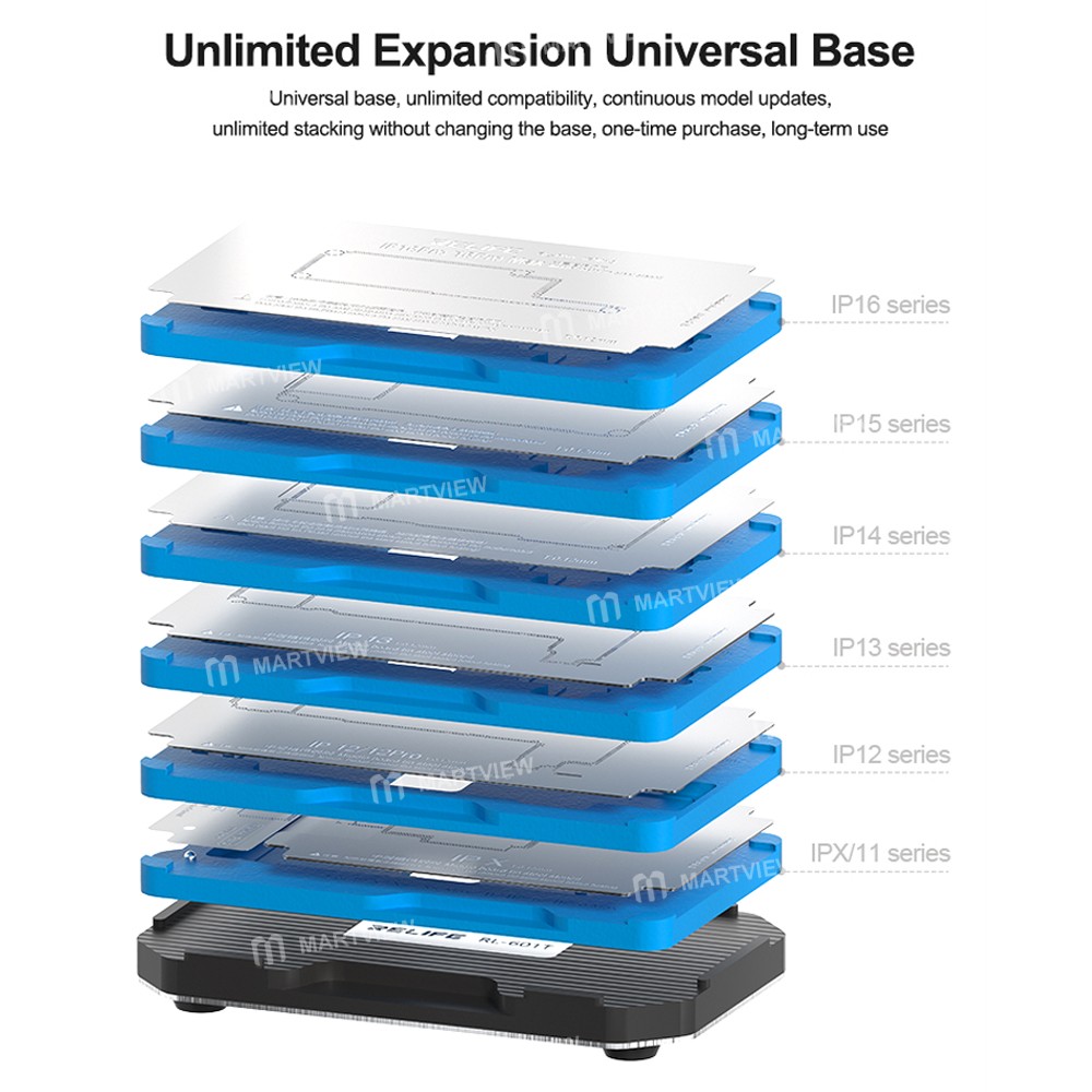 relife rl-601t-26-in-1-middle-layer-tin-planting-bga-reballing-platform-set-15