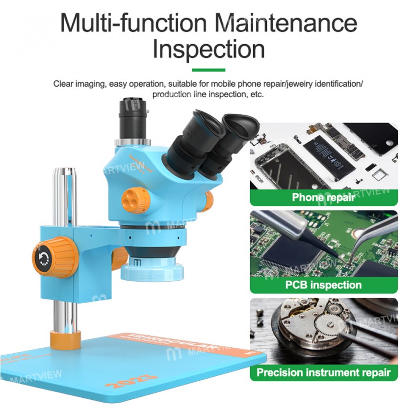 relife rl-m5t-b11-7-50x-continuous-zoom-hd-optical-trinocular-microscope-for-pcb-soldering-repair-8