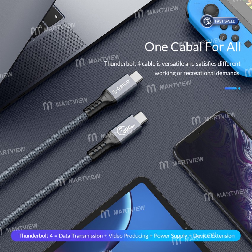 orico tbw4-90-thunderbolt-4-data-cable-type-c-fast-charge-cable-compatible-with-thunderbolt-3-13