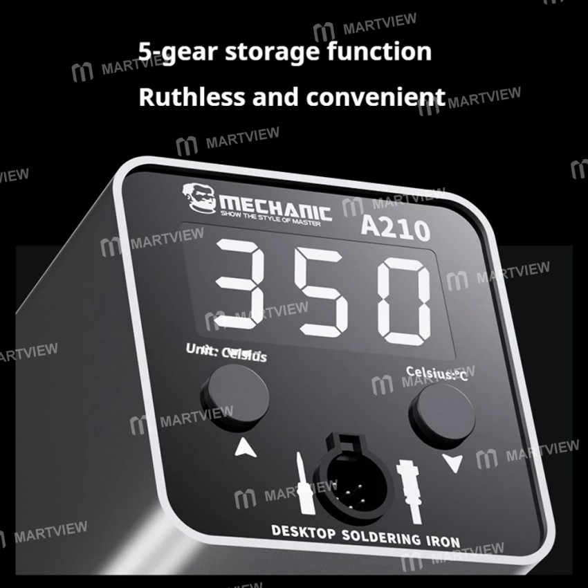 mechanic a210-intelligent-led-digital-display-desktop-temperature-control-soldering-station-4