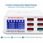 Sunshine SS-304D 6-Ports USB 2.4A LCD Digital Smart Fast Charging Station