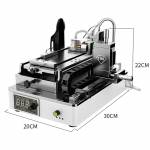 TBK 918 Intelligent Cutting & Grinding Machine for Mobile Phone Motherboard IC / Camera Frame / Back