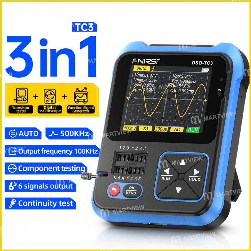 fnirsi dso-tc3-portable-3-in-1-digital-oscilloscope-transistor-tester--signal-generator-2
