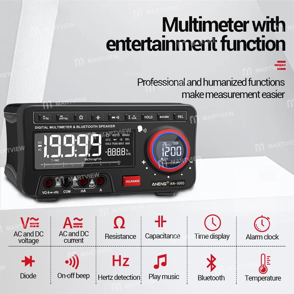 aneng an-999s-professional-true-rms-dc-ac-desktop-voice-digital-multimeter-with-bluetooth-speaker-2