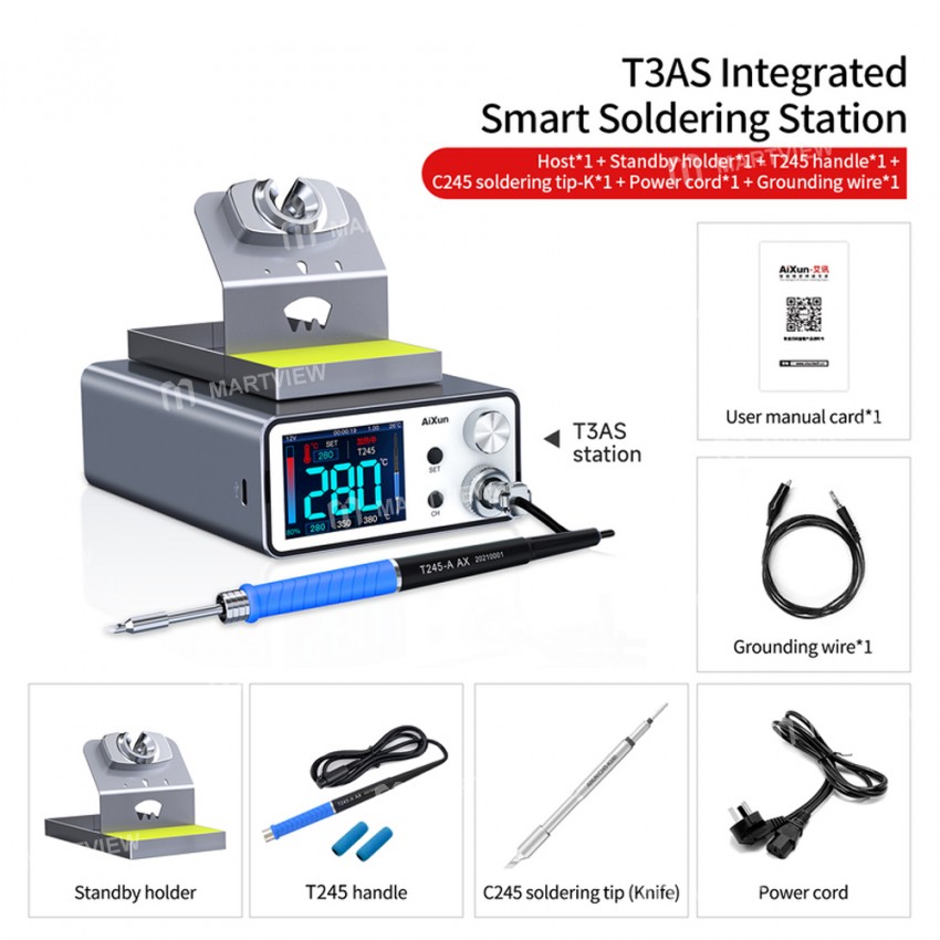 aixun t3as-intelligent-electronic-soldering-station-with-t245-handle-4