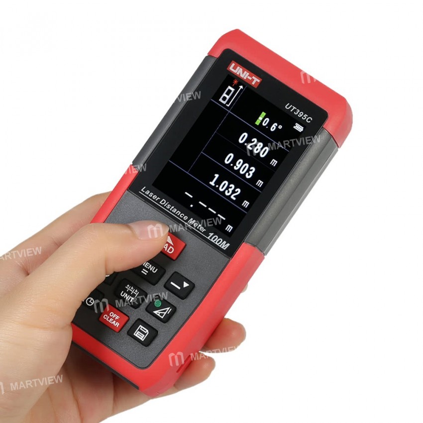 UNI-T UT395C 100M Range Finder Digital Rangefinder Professional Digital Distance Meters USB Measure