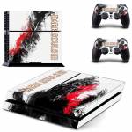 Decal Vinyl Skin Protection Sticker for Playstation 4 console & Controller
