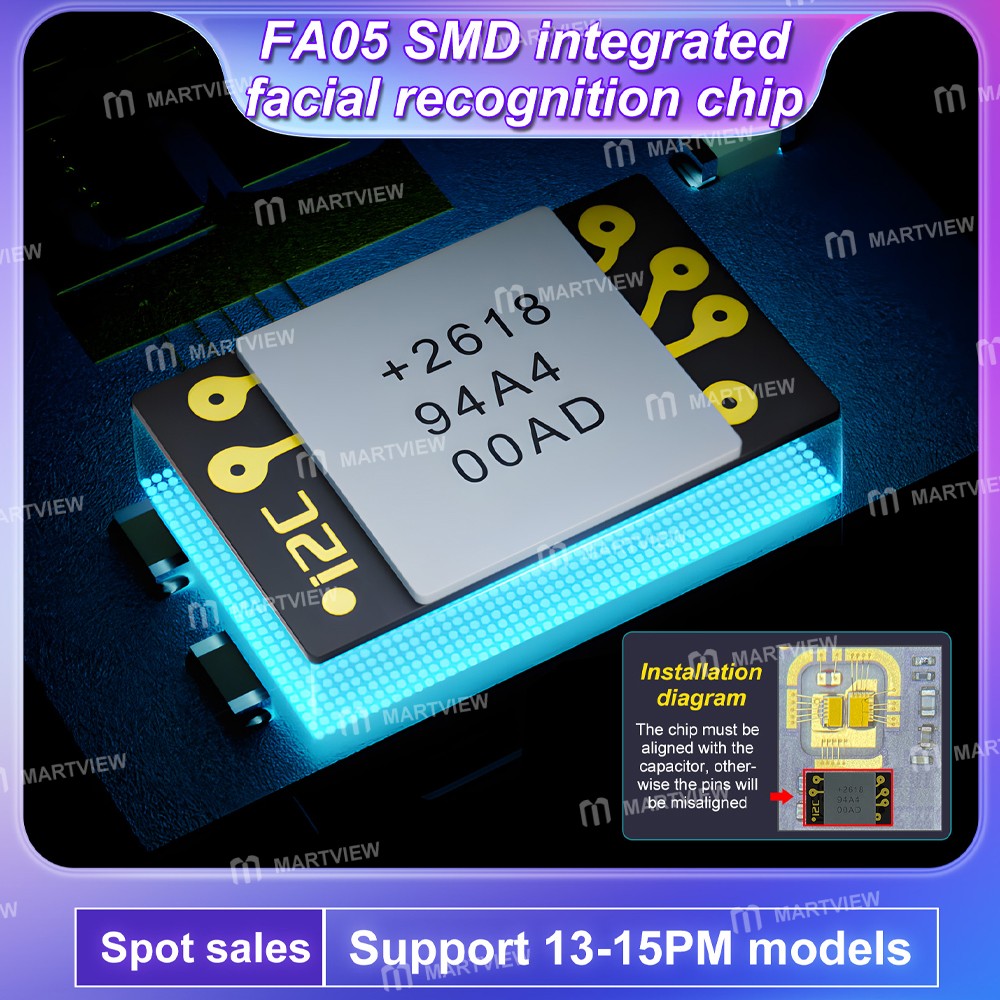 i2c fa05-smd-integrated-facial-recognition-chip-for-iphone-13-to-15pro-max-2