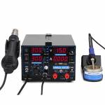 YiHua 853D 1A USB SMD DC Power Supply Hot Air Gun Soldering Iron Rework Solder Station