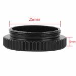 amaoe c-cs-5mm-lens-extension-booster-adapter-ring-for-trinocular-stereo-microscope-3