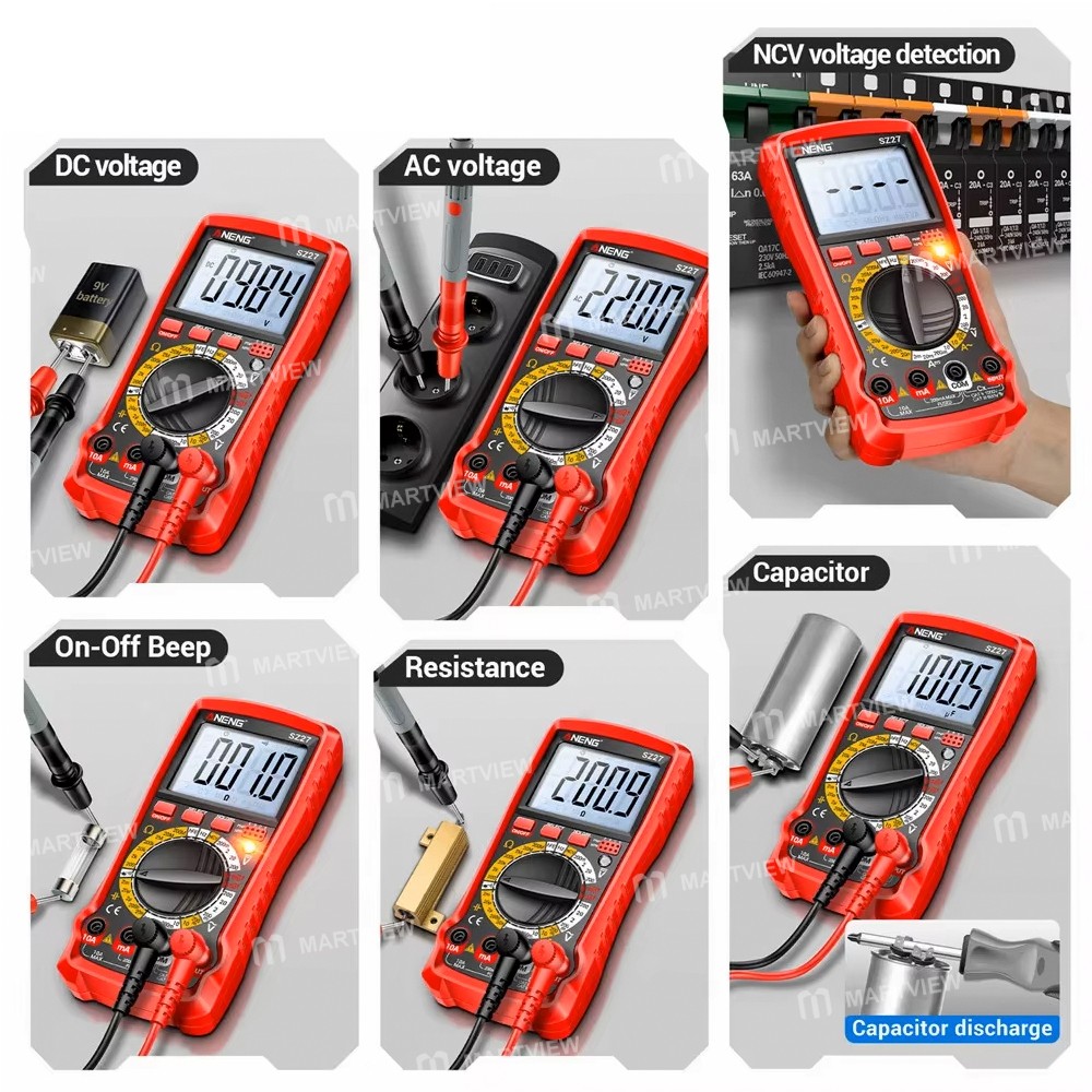 aneng sz27-intelligent-digital-acdc-multimeter-with-diode-test-transistor-test-ncv-6