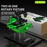 luowei lw-021pro-2-in-1-universal-360-rotating-mobile-phone-back-cover-glass-separation-fixture-5