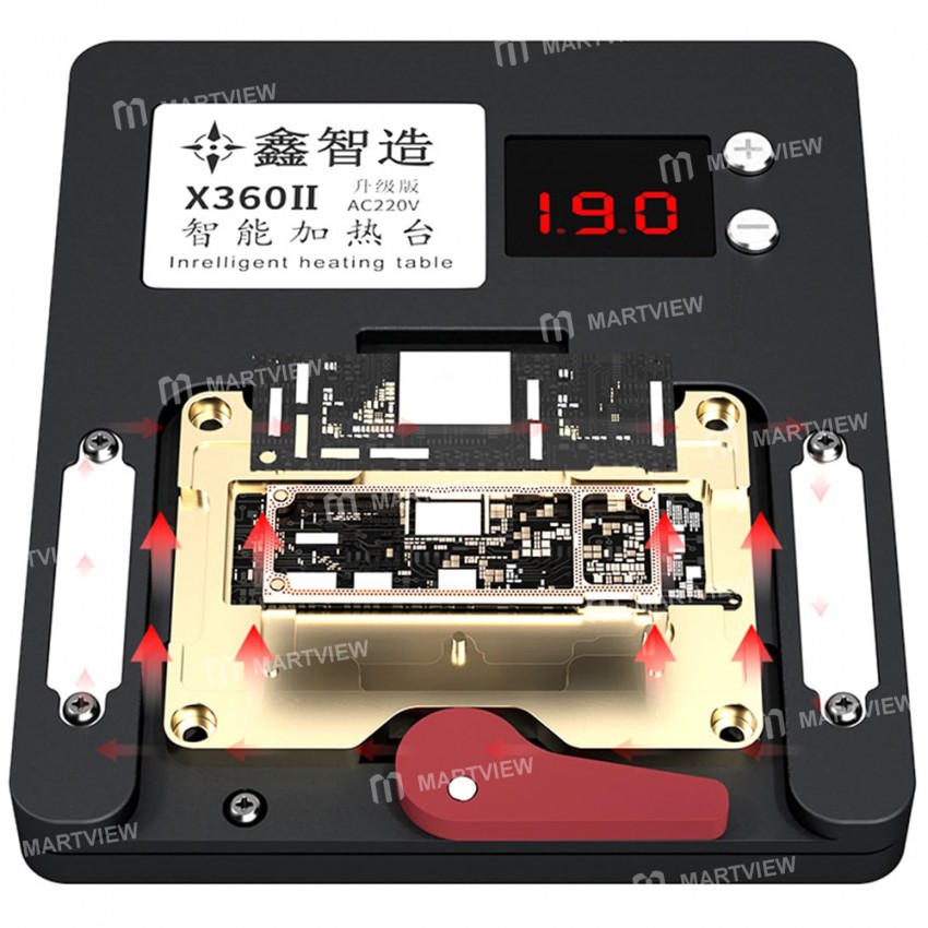 Xinzhizao X360II Intelligent Heat Platform for iPhone X-13 PRO MAX Dot Matrix Motherboard Fix