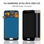 TFT LCD Display Touch Screen Digitizer Assembly Replacement for Samsung Galaxy J2 Pro 2018 J250 - Bl