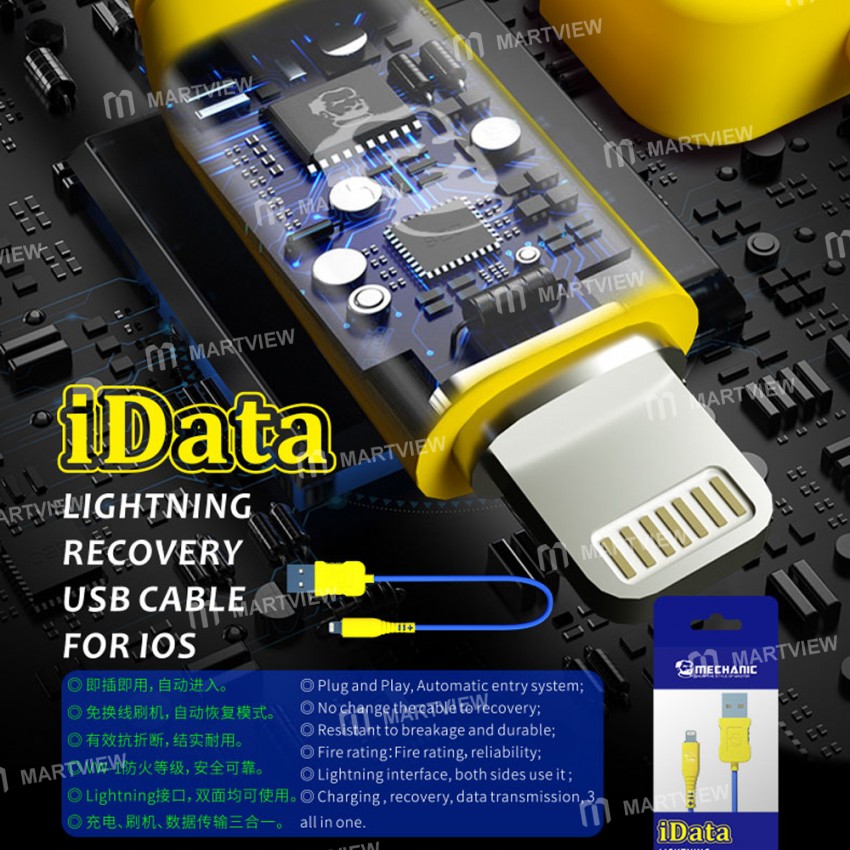 Mechanic Lightning USB Data Recovery Transmission Cable