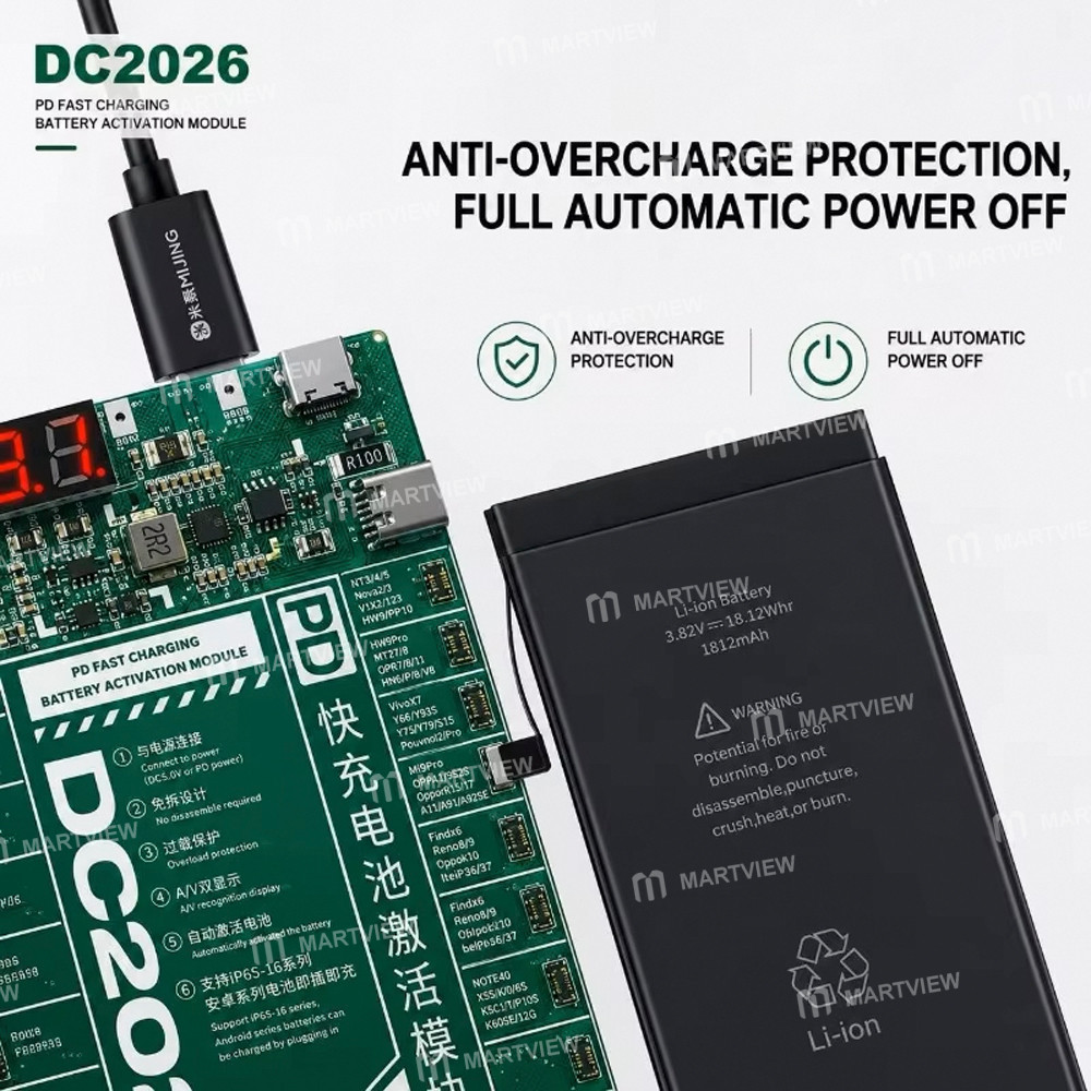 mijing dc2026-pd-fast-charging-battery-activation-module-3