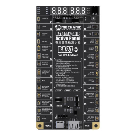 Mechanic BA27+ 4.2V Low Voltage Output Battery Chip Activation Board for iPhone 8-17PM & Most Android