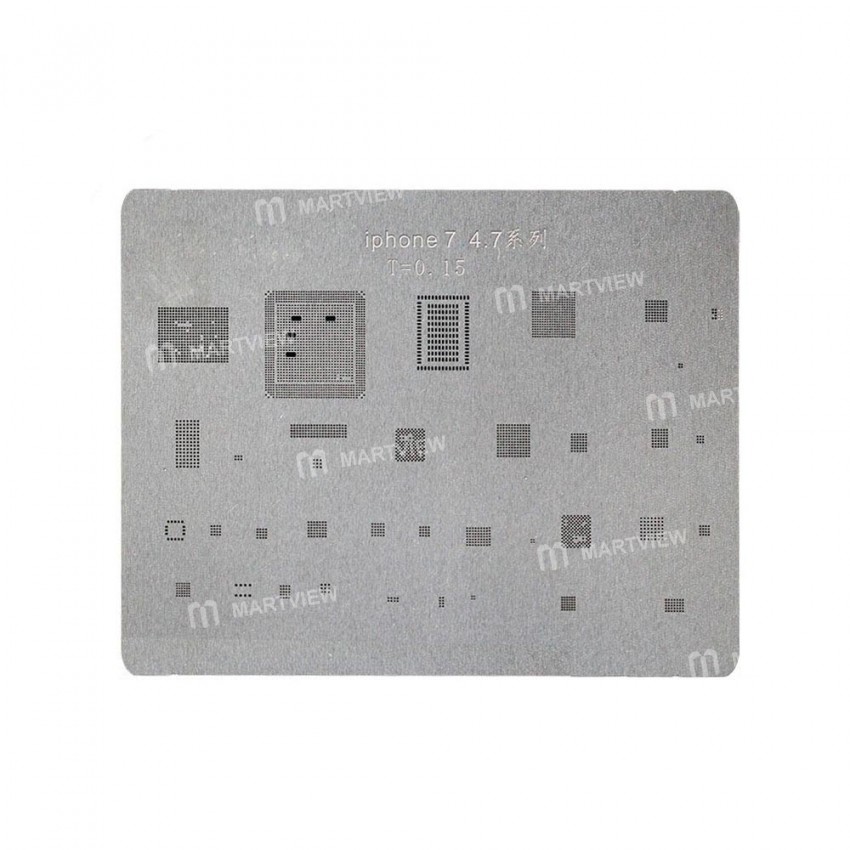 BGA Reballing Stencil Plant Tin Steel Net for iPhone 7