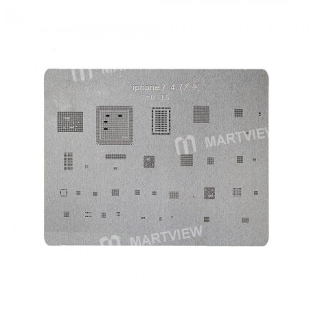 BGA Reballing Stencil Plant Tin Steel Net for iPhone 7