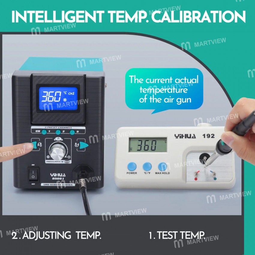 yihua 8509-i-precision-digital-display-hot-air-gun-bga-desoldering-station-9