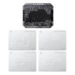 Mega-Idea Middle Layer BGA Reballing Stencil Tin Planting Platform Set for iPhone 17 / 17 Air / 17P 