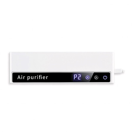 Home Air Purifier 4 Modes Removes Dust Smoke Odour Formaldehyde Mites Negative Ion Ozone Generator Portable Room Air Purifier Bedroom Office Living Room Car