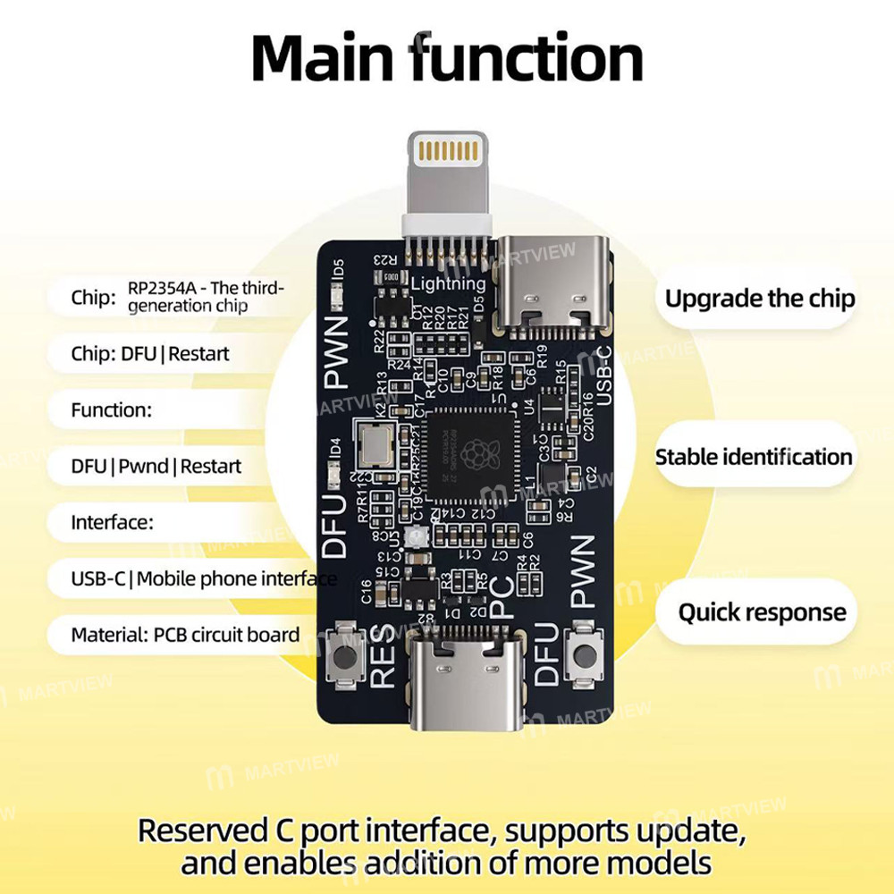 rp2354a third-generation-chip-pico-dfu-engineering-board-for-iphone-entering-dfu-pwn-mode-6