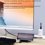 Hagibis 10-in-1 Type-C to 4K HDMI PD 100W Phone Holder Stand Docking Station