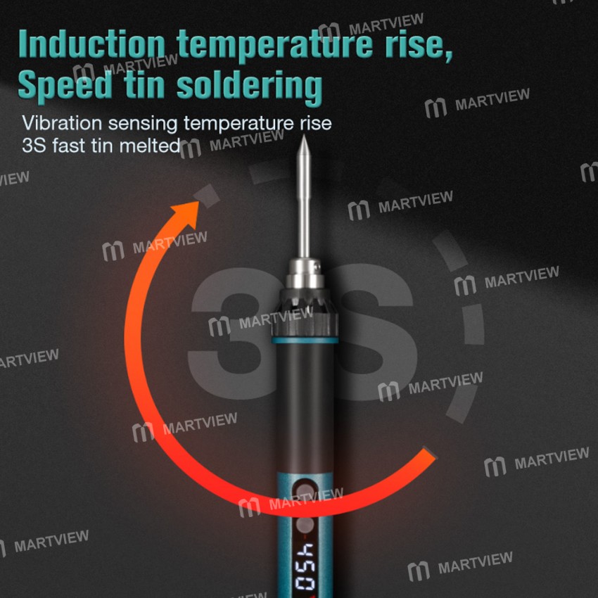 cxg 969-portable-type-c-constant-temperature-cnc-electric-soldering-iron-3