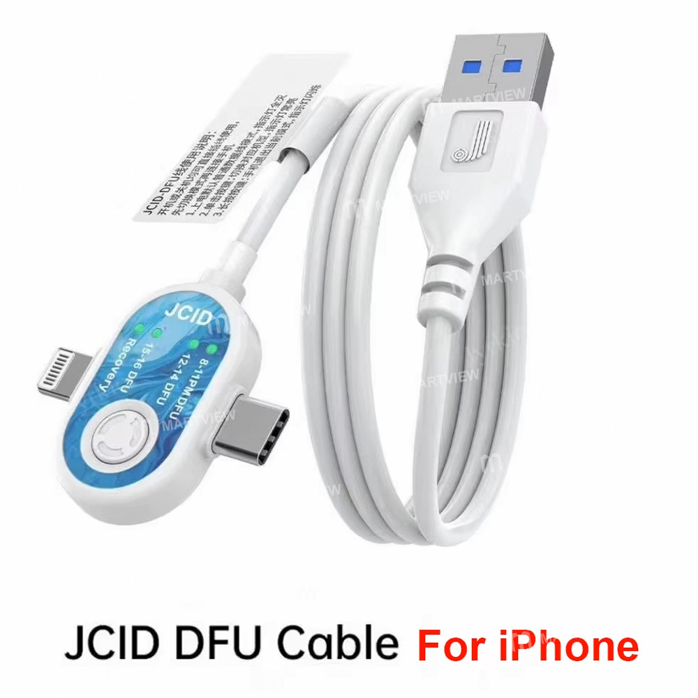 jcid no-dismantling-automatic-dfu-cable-for-iphone-apple-device-system-recovery-workflow-1