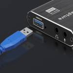 4K HDMI USB HD Video 3.0 Video Capture Card Compatible 1080P 60fps for OBS Capturing/Gaming Live
