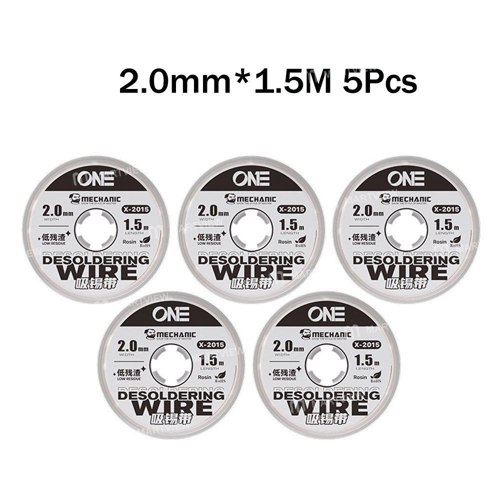 mechanic one-series-15m-low-residue-desoldering-wick-for-motherboard-ic-chip-cleaning-4