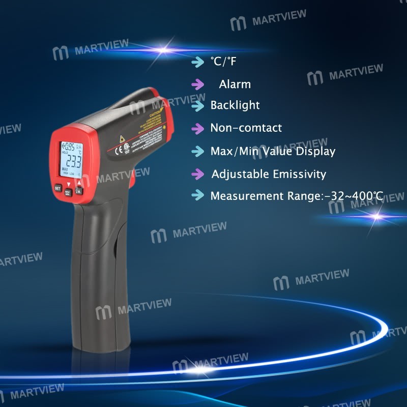 UNI-T UT300S Digital Non-contact IR Infrared Thermometer Temperature Gun