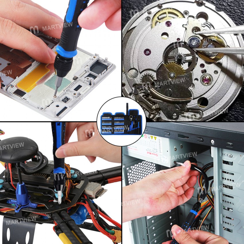 Kaisi K-9126 126-in-1 Multifunction Precision Magnetic Screwdriver Set for Electronic Device Repair