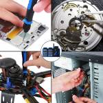 Kaisi K-9126 126-in-1 Multifunction Precision Magnetic Screwdriver Set for Electronic Device Repair