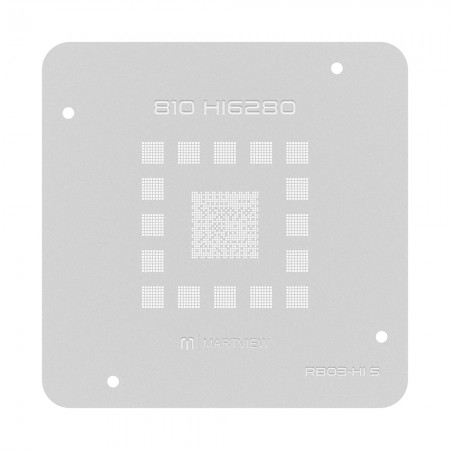 Martview RB03-HI5 CPU BGA Reballing Stencil for Huawei Hisilicon 810 HI6280