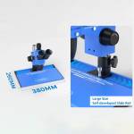 forward fw-6565-pro-max-t-65-65x-slideway-trinocular-stereo-microscope-with-aluminum-alloy-base-6