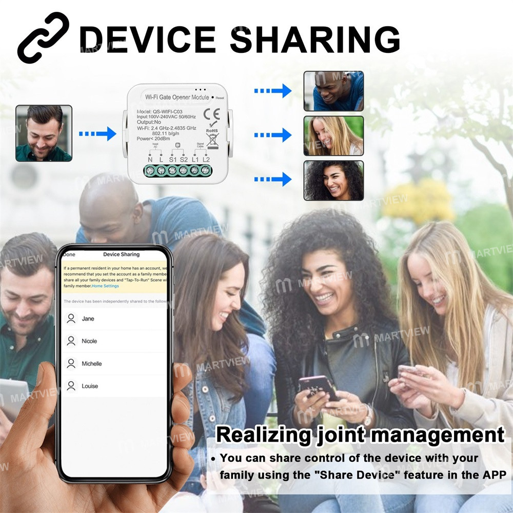 tuya wifi-gate-opener-intelligent-garage-door-8