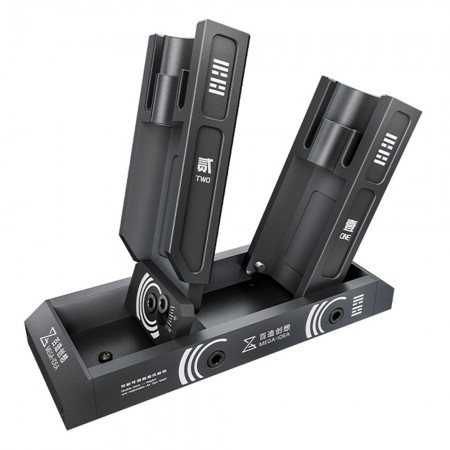 Mega-Idea Adjustable Angle Double Station Intelligent Dormant Air Gun Holder